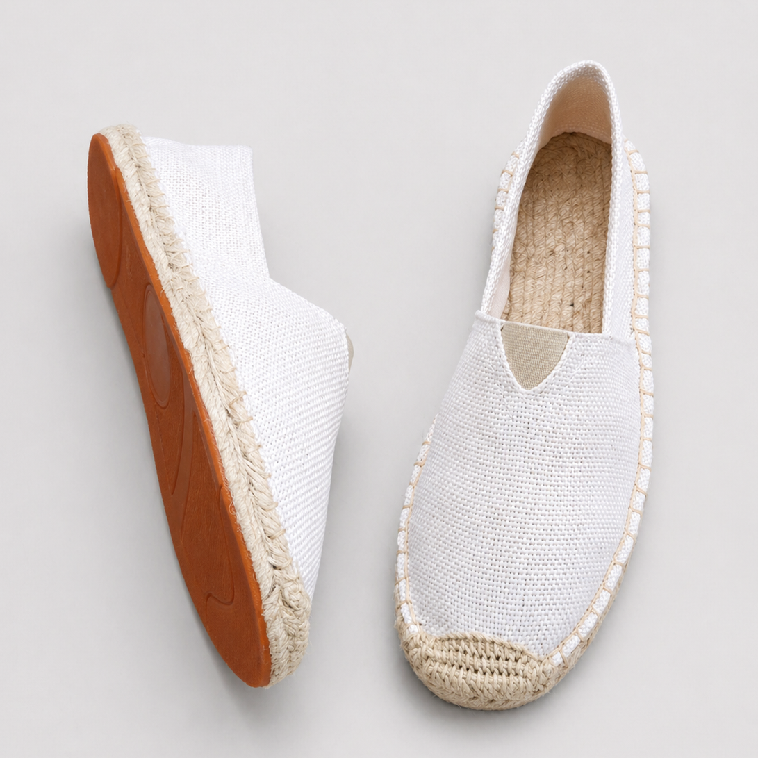 Lunelle | Heren Espadrilles Loafers Canvas Slip-On