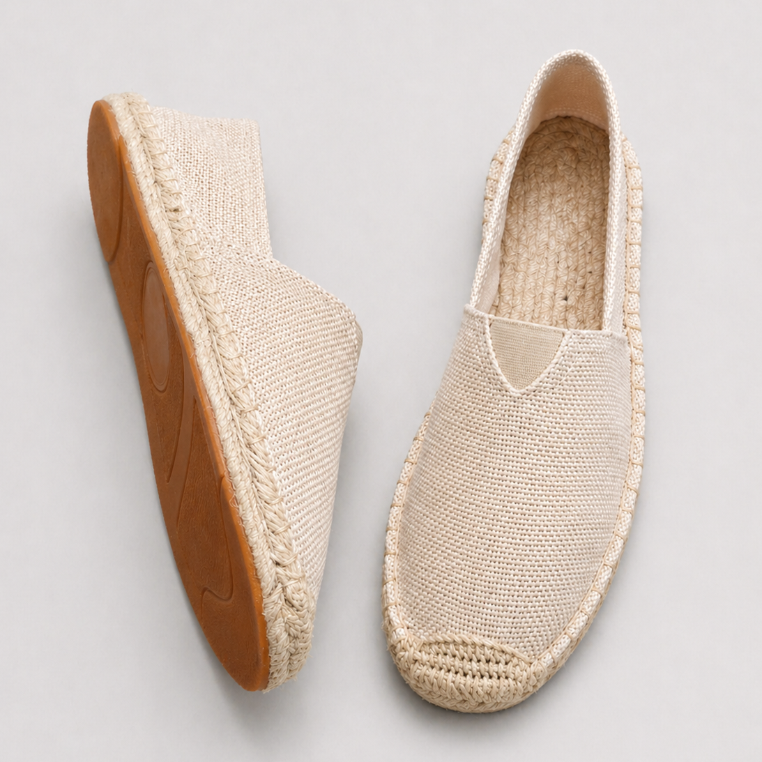 Lunelle | Heren Espadrilles Loafers Canvas Slip-On