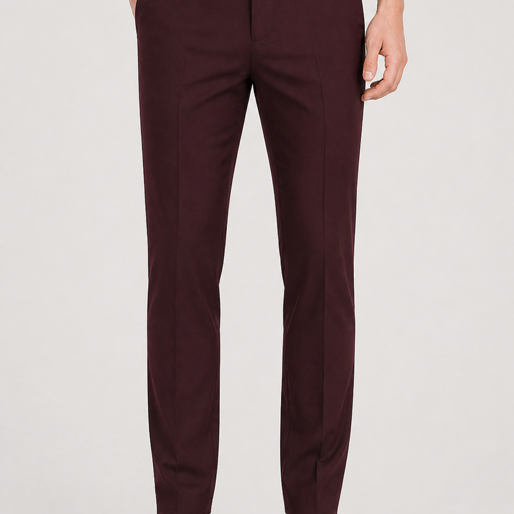 Lunelle | Heren Stretch Broek Elastische Pasvorm Klassiek
