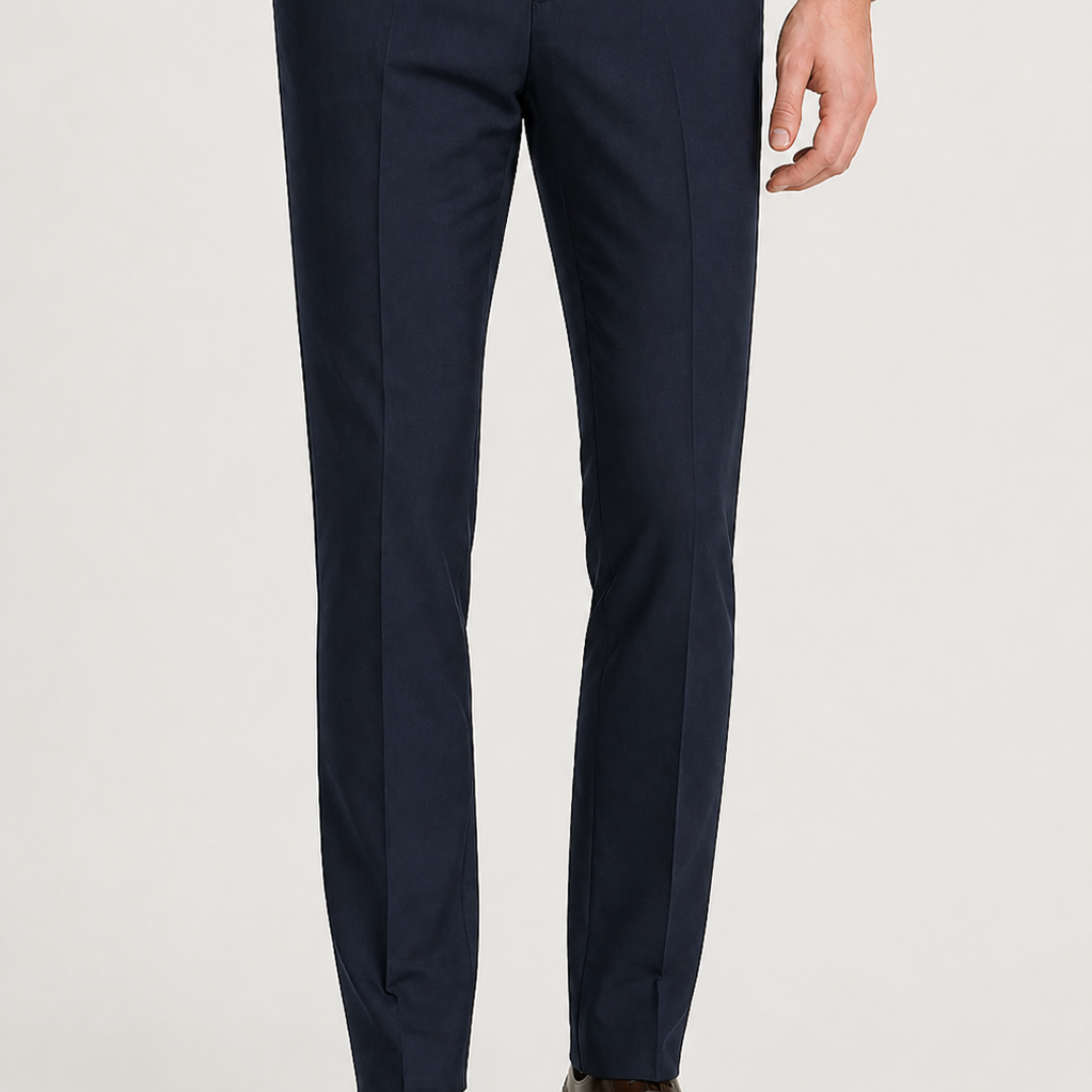 Lunelle | Heren Stretch Broek Elastische Pasvorm Klassiek