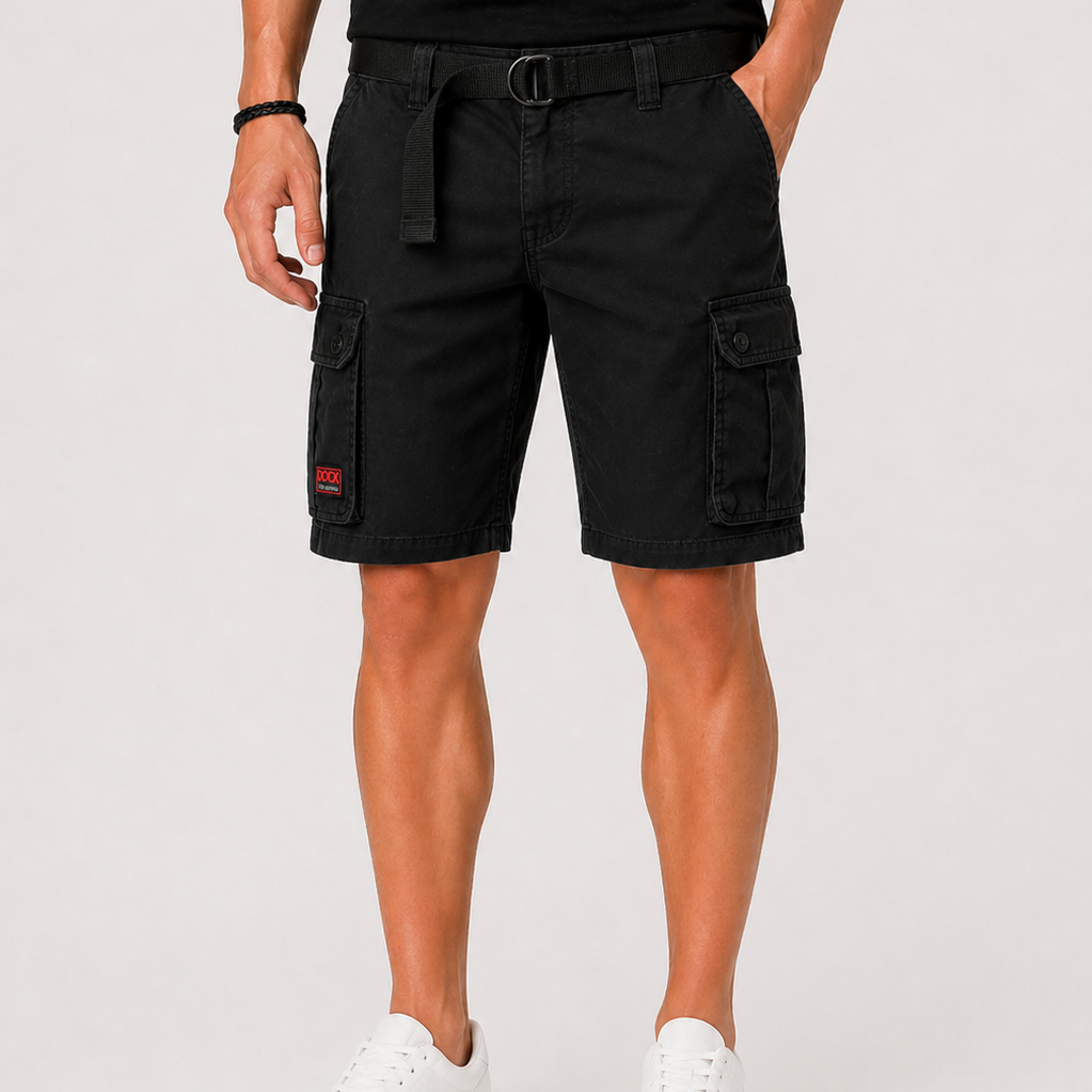 Lunelle | Heren Cargo Shorts Meerdere Zakken Regular Pasvorm