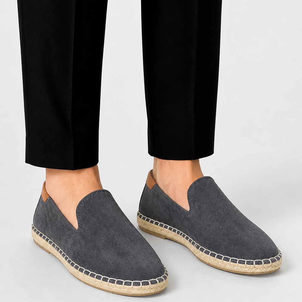 Lunelle | Heren Canvas Loafers Lichtgewicht Comfort Zomerse Instappers