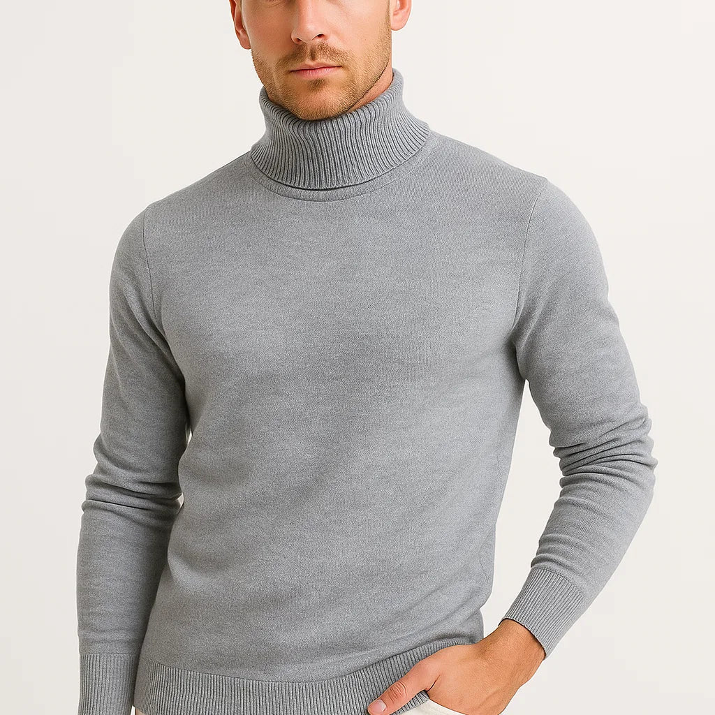 Lunelle | Heren Coltrui Van Virgin Wool Klassiek Ontwerp Comfortabele Pasvorm