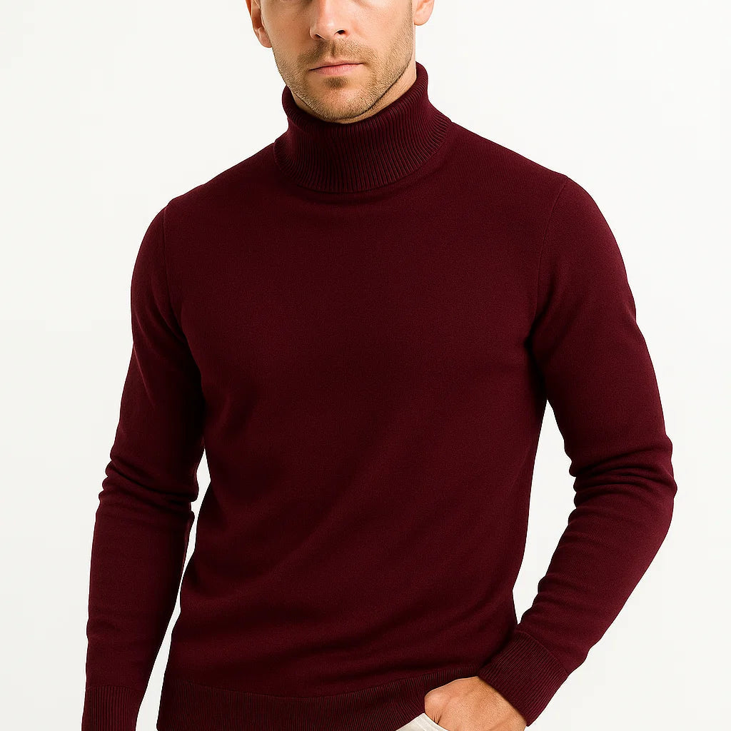 Lunelle | Heren Coltrui Van Virgin Wool Klassiek Ontwerp Comfortabele Pasvorm