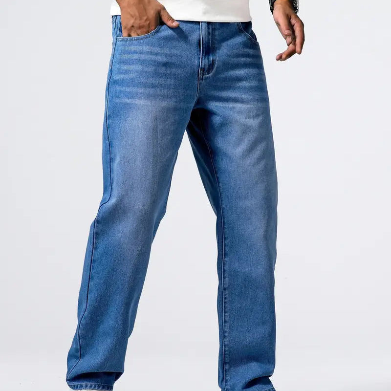 Lunelle | Heren Jeans Stretch Zachte Stof Comfortabele Pasvorm