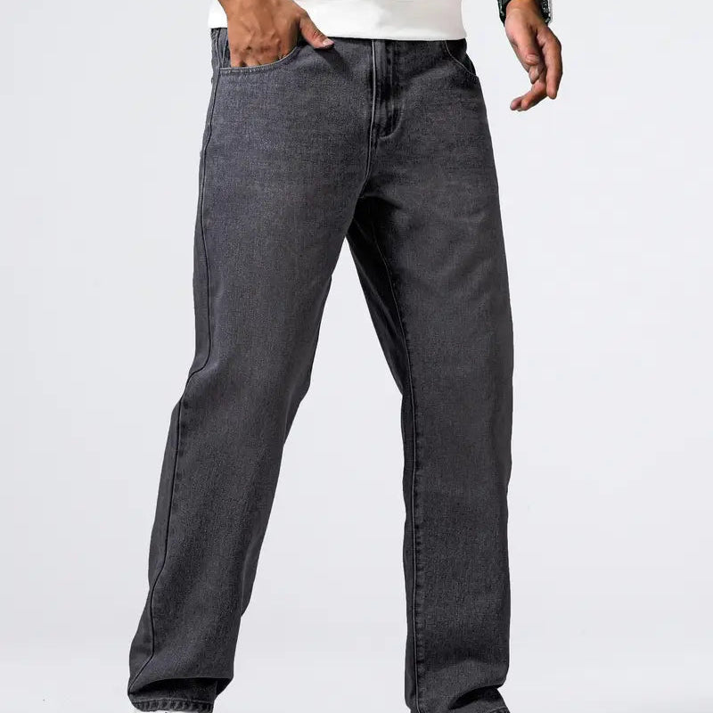 Lunelle | Heren Jeans Stretch Zachte Stof Comfortabele Pasvorm