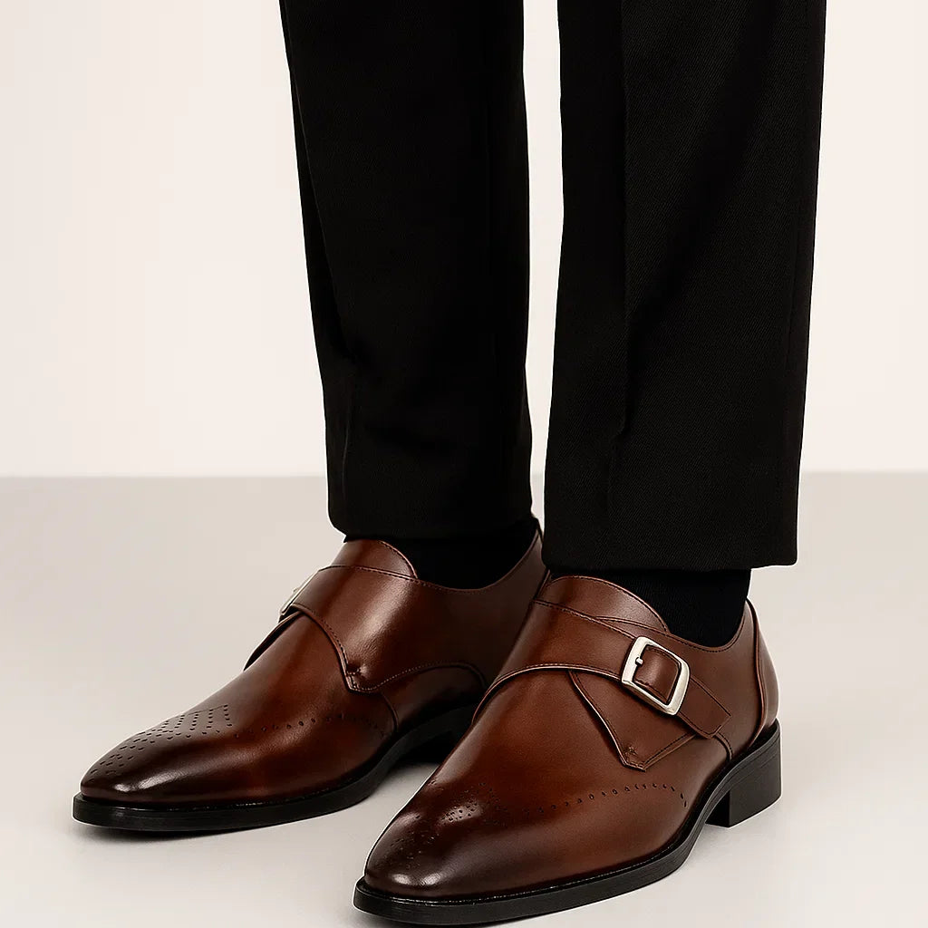 Lunelle | Heren Loafers Leren Casual Hoogwaardige Italiaanse Dresschoenen voor Bruiloften en Feesten