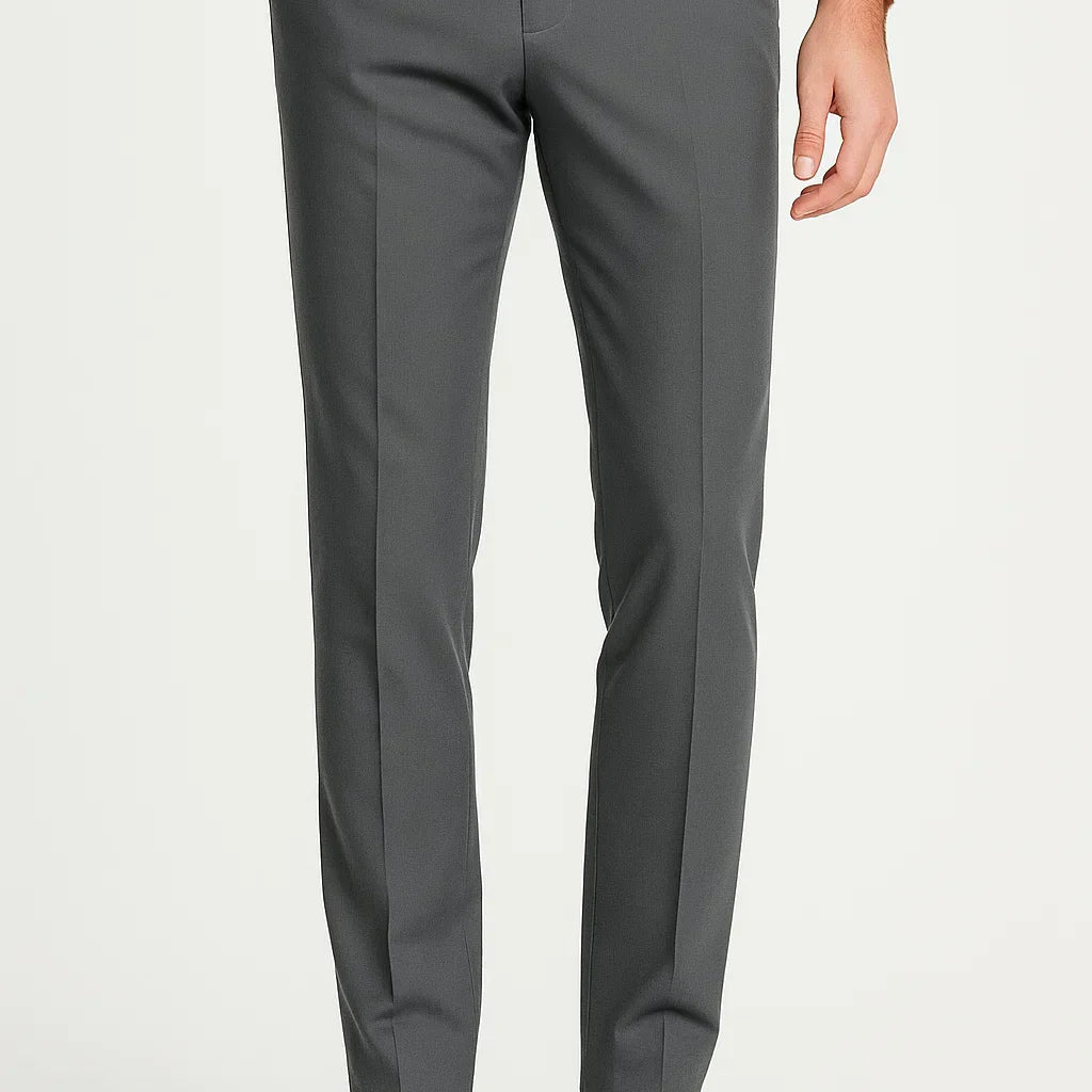 Lunelle | Heren Stretch Broek ExecFlex Comfortabele Pasvorm Zachte Stof