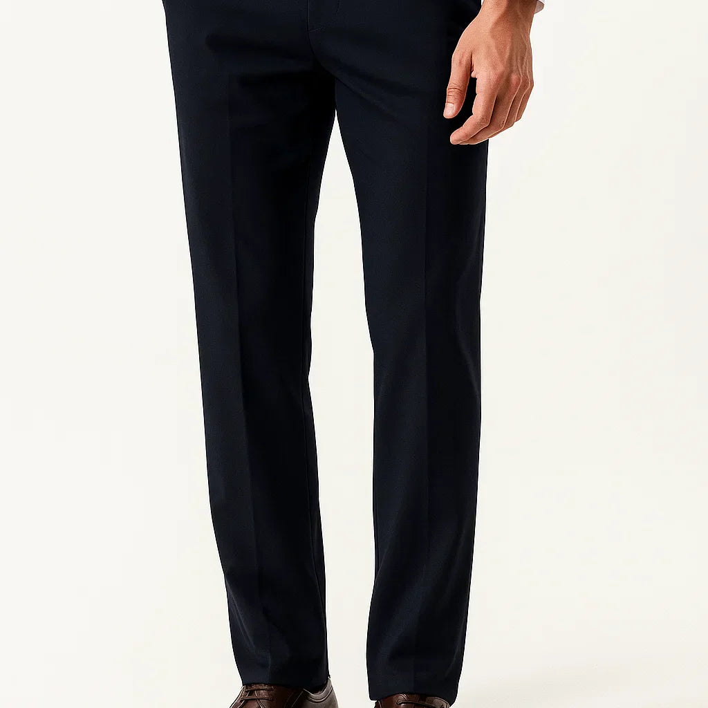Lunelle | Heren Stretch Broek ExecFlex Comfortabele Pasvorm Zachte Stof