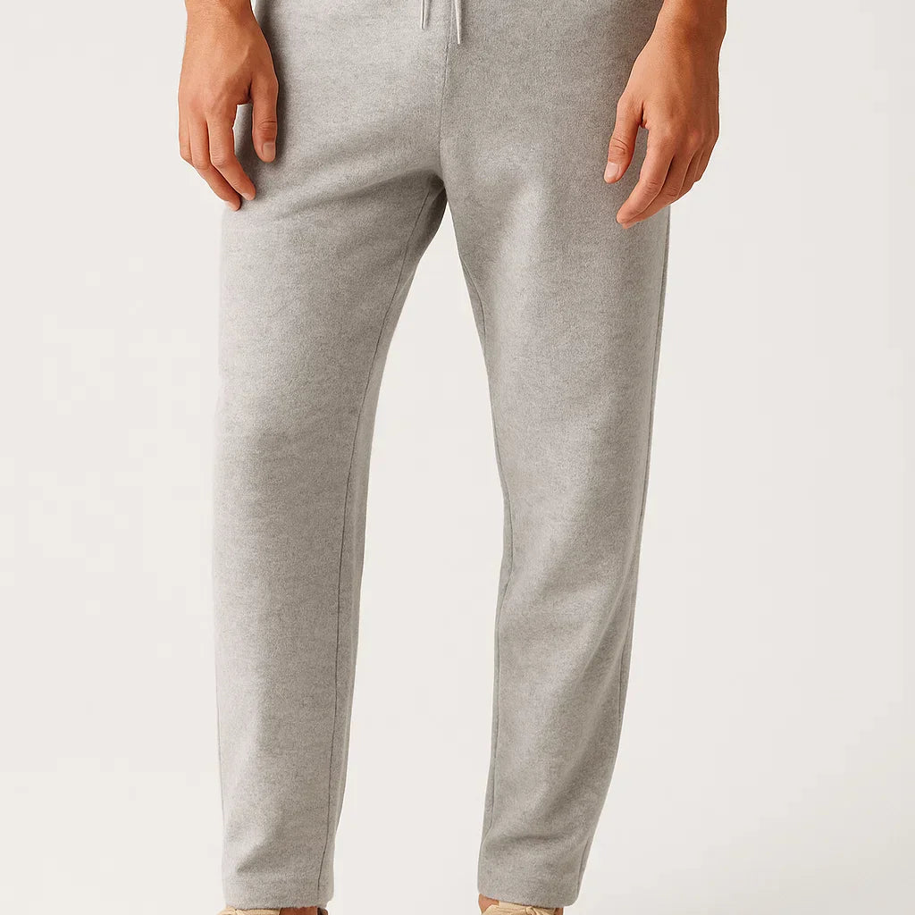 Lunelle | Herenbroek Merino Wol Hoge Taille Dikke Casual Warm