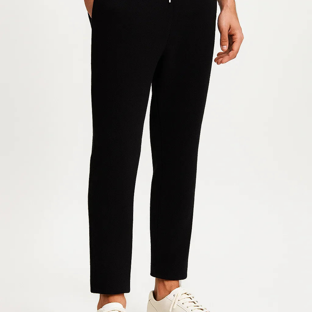 Lunelle | Herenbroek Merino Wol Hoge Taille Dikke Casual Warm