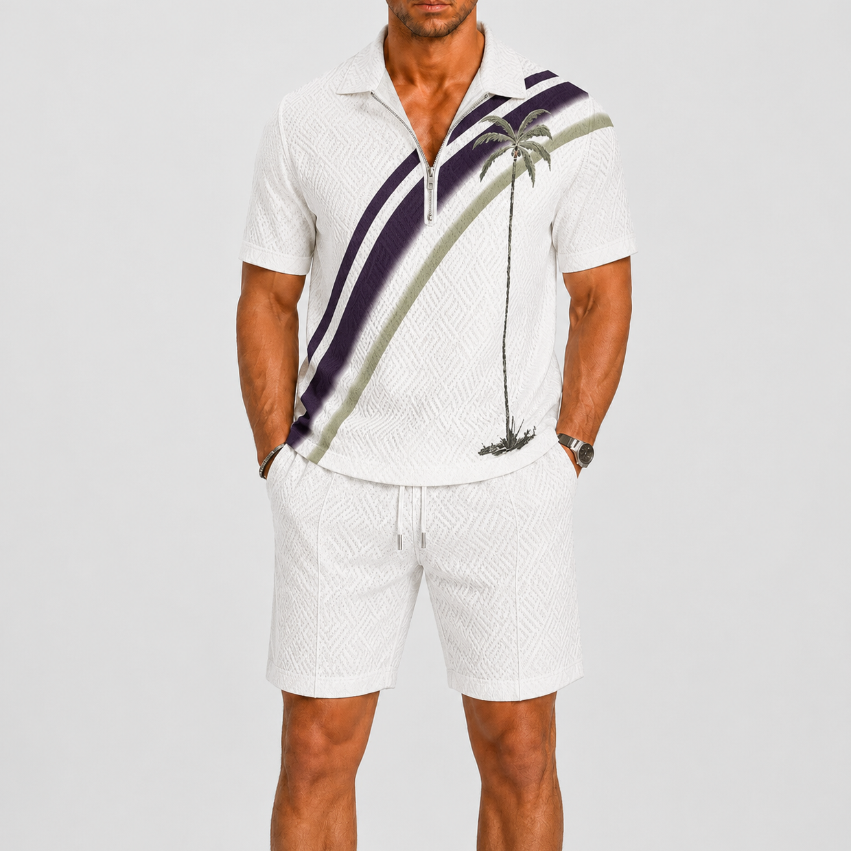 Lunelle | Heren Poloset met Bijpassende Short