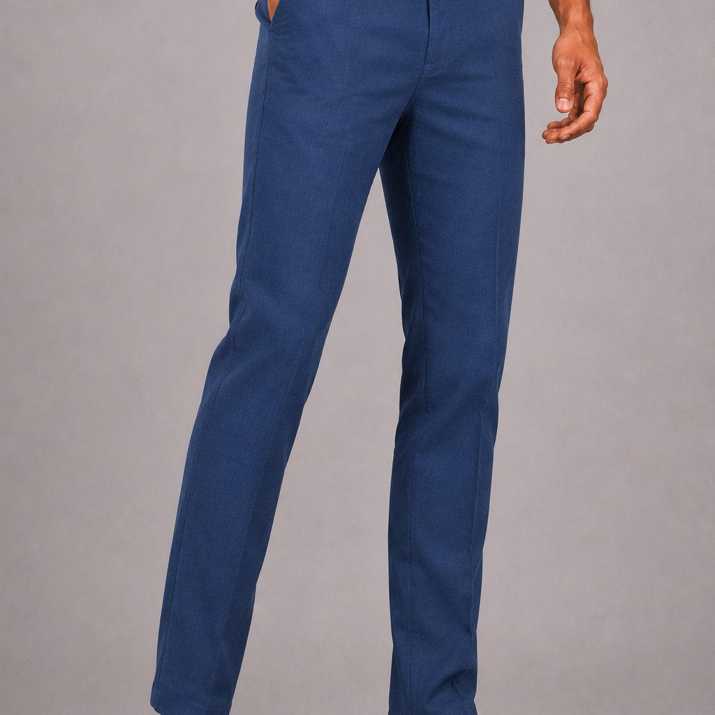 Lunelle | Heren Linnen Broek met Elastische Taille